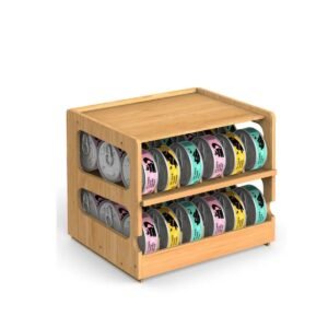 Pantry Organizer Pet Can Organizer Bamboo Pantry Organizer 2 Tier