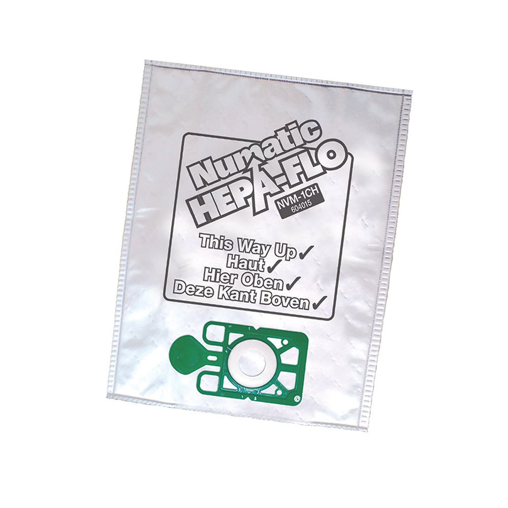NUMATIC HEPAFLO 9LTR FILTER BAGS 10 PACK (19560)