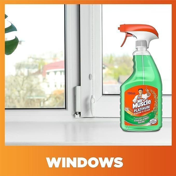 Mr Muscle Window & Glasses Cleaner 750ml - Image 3