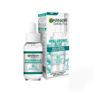 Garnier SkinActive Hyaluronic Aloe Super Serum - With 3% Hyaluronic Acid Aloe Vera & Glycerin, 30ml