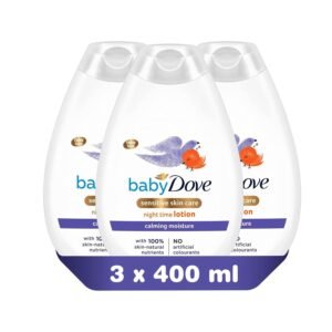 Baby Dove Calming Nights Lotion 400 ml 3 Pack
